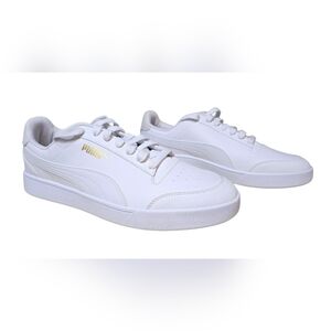 New Puma Mens Caven white   shoes size 12